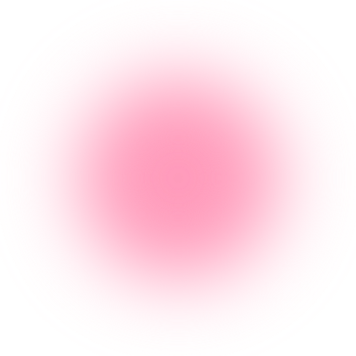 Pink Blush Blur Circle